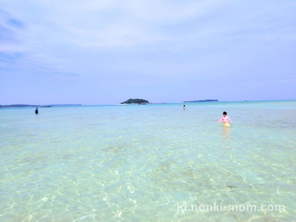 子連れBelitung(ブリトゥン)島- Pulau Pasir