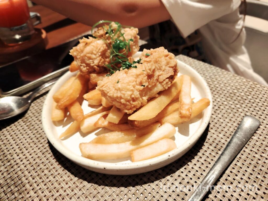 子連れBelitung(ブリトゥン)島-Island Restaurantのkids meal
