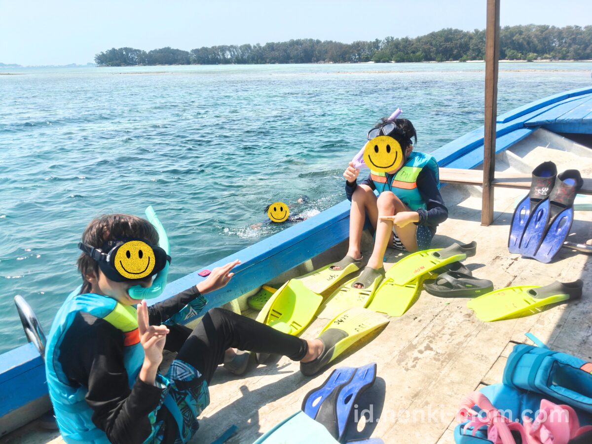 シュノーケリング-【子連れお出かけ】Pramuka島日帰りツアー